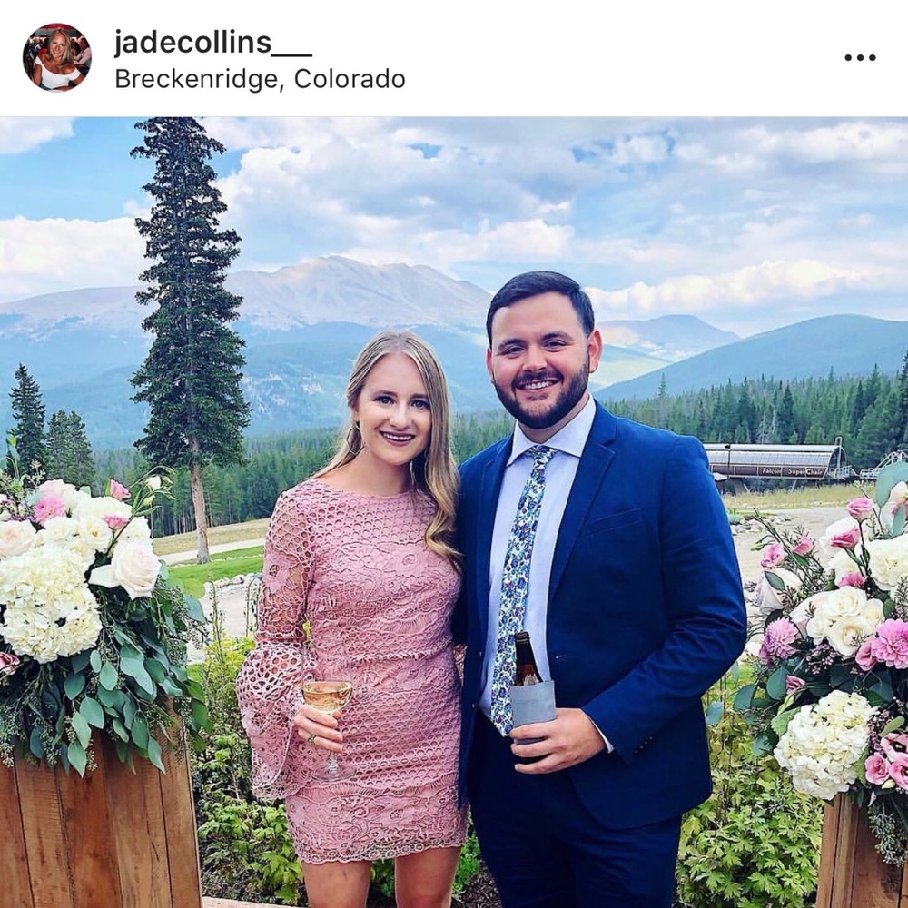 Bethany Bell Sleeve Crochet Dress- dusty violet